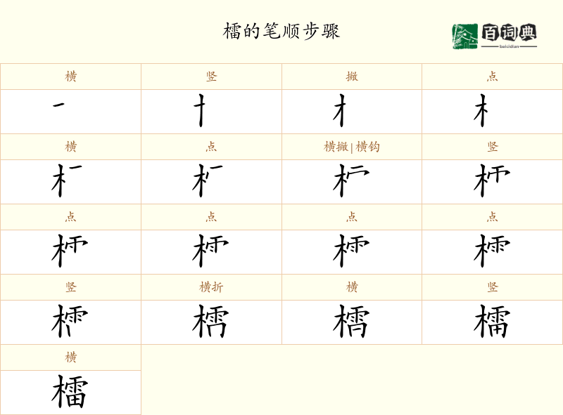 檑