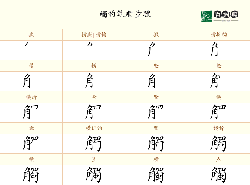觸