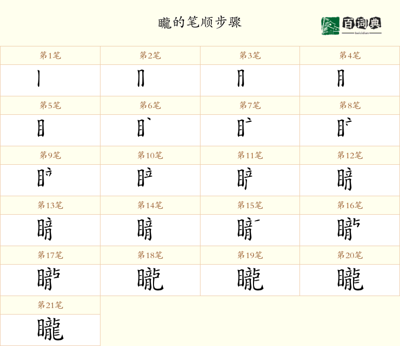 矓