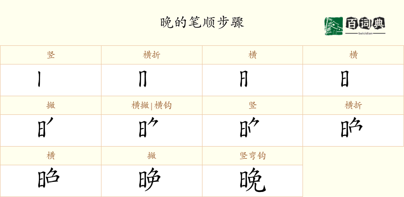 晚