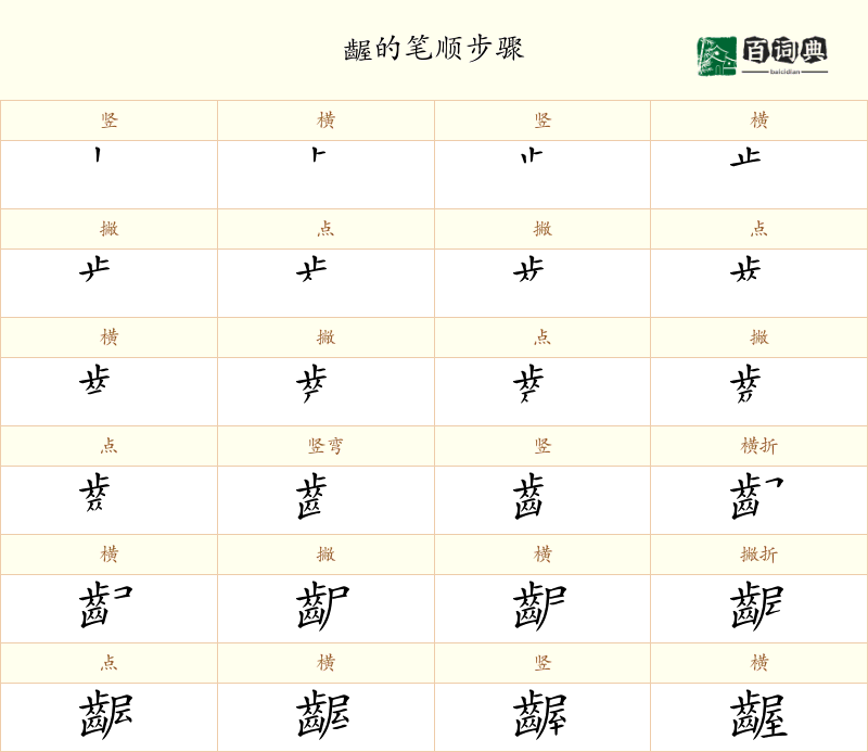 齷