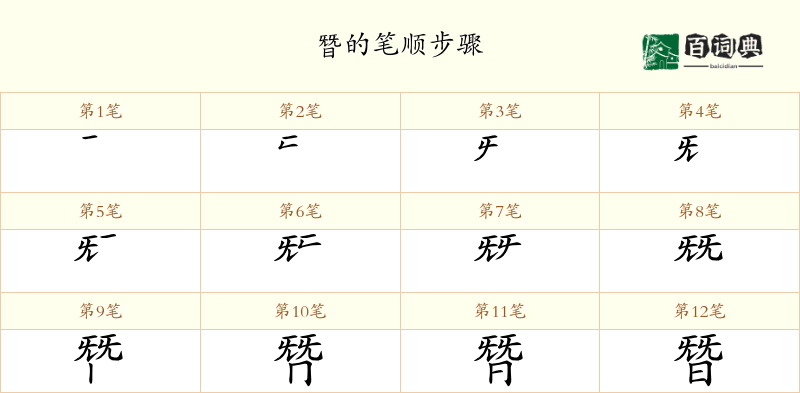 朁