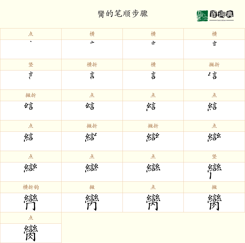 臠