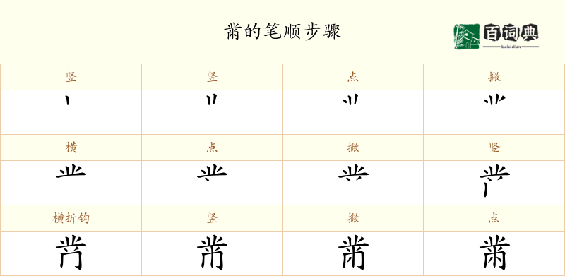 黹