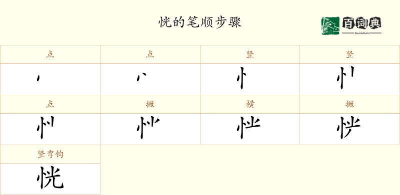 恍