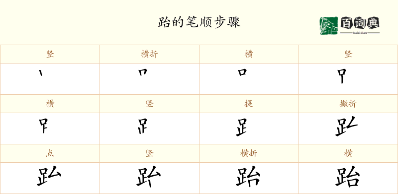 跆