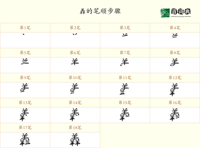 羴