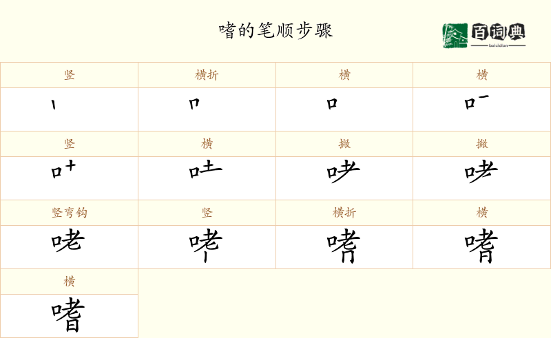 嗜