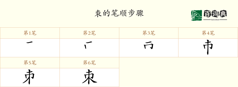 朿