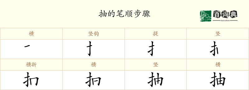抽