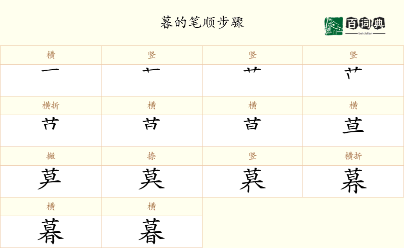 暮