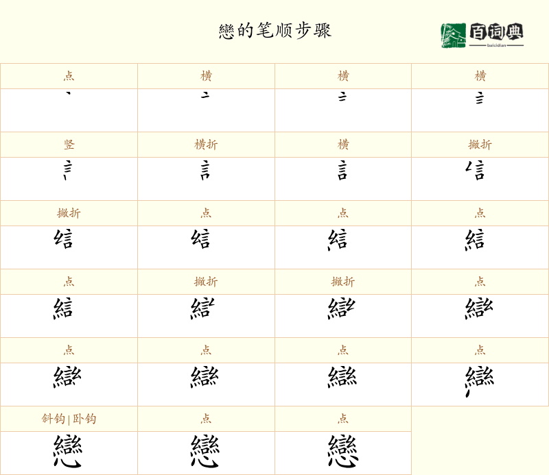 戀
