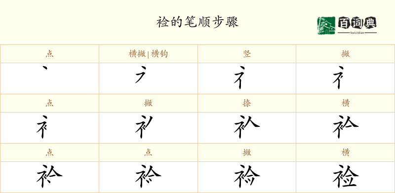裣