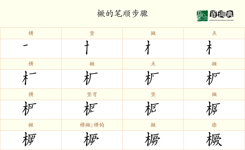 橛