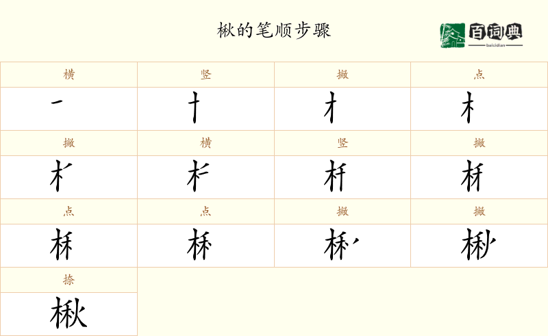 楸