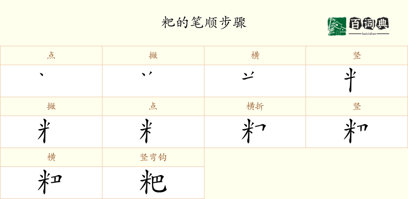 粑