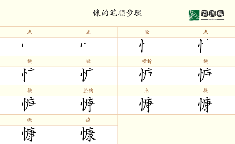 慷