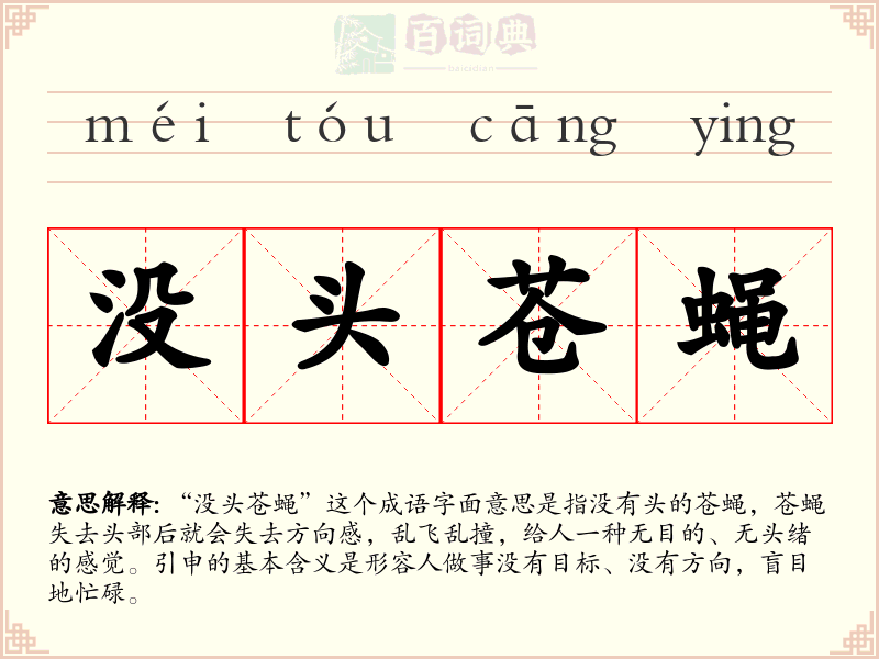 没头苍蝇