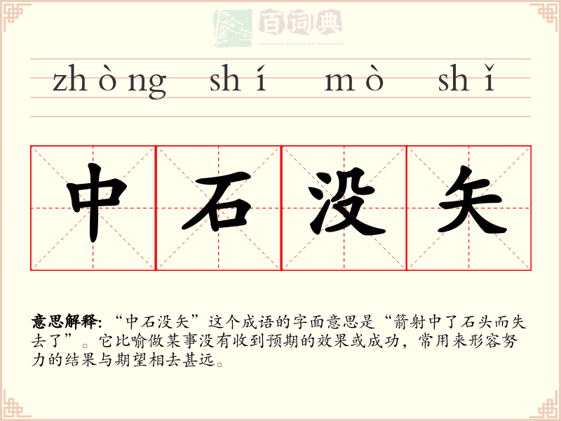 中石没矢