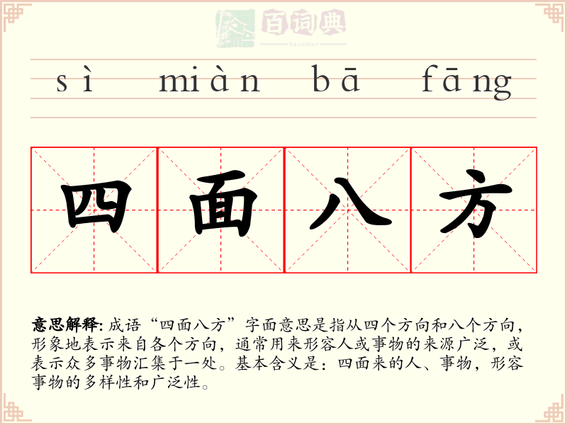 四面八方