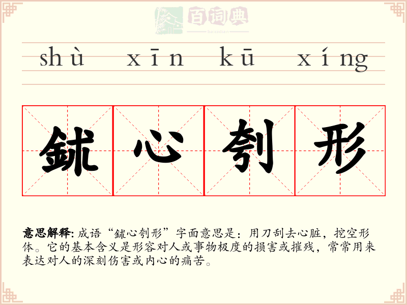 鉥心刳形
