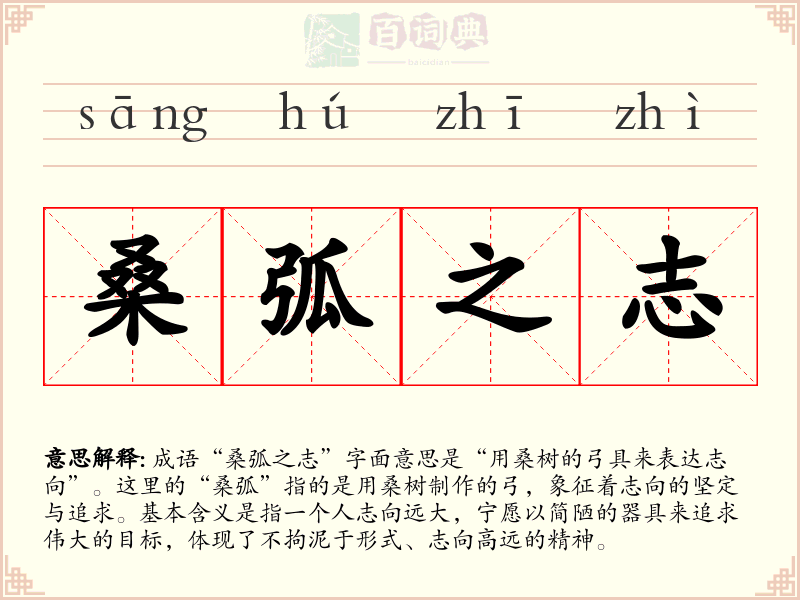 桑弧之志