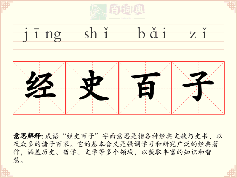 经史百子
