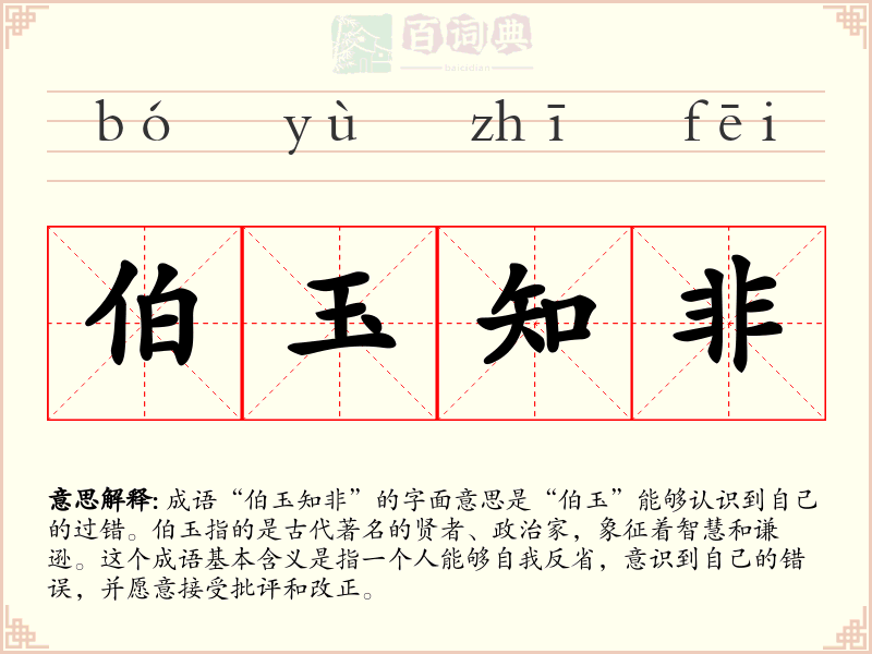 伯玉知非