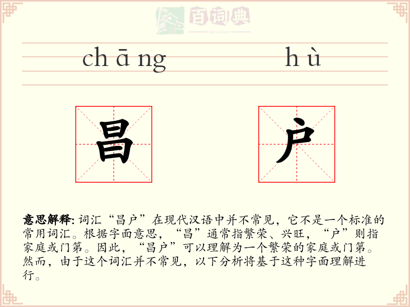 昌户