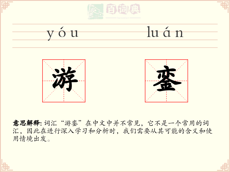 游銮