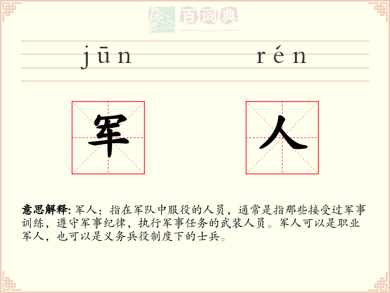 军人