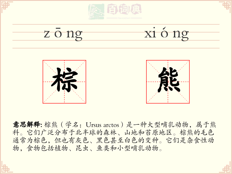 棕熊