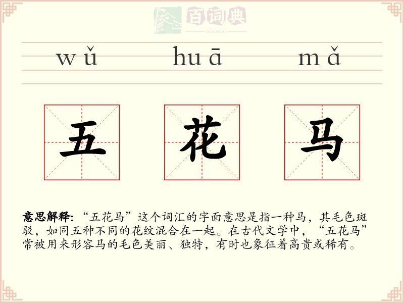 五花马