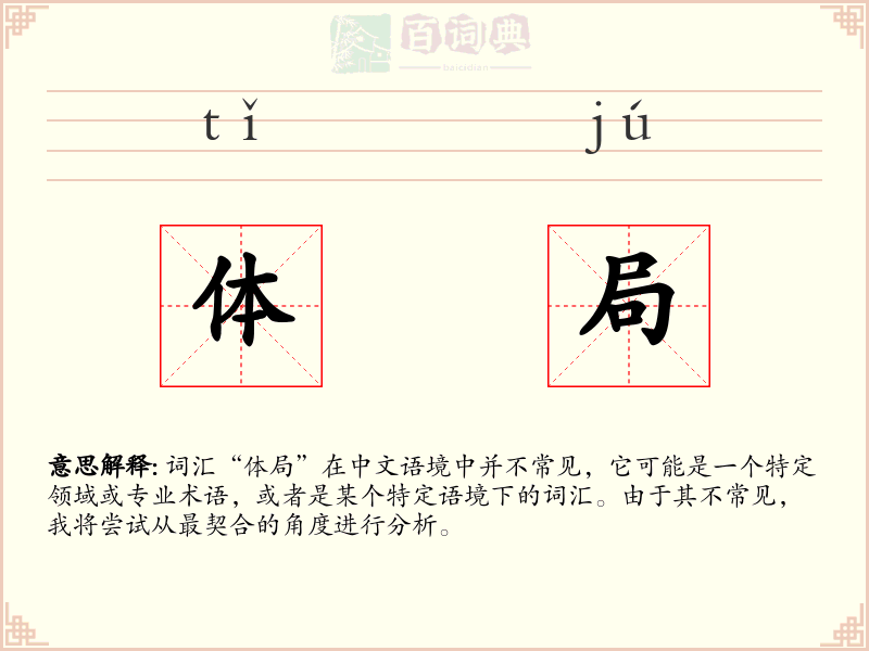 体局
