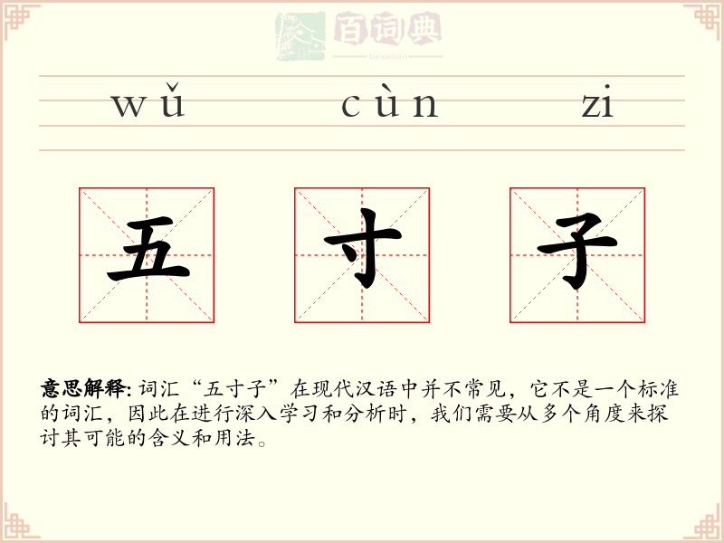 五寸子
