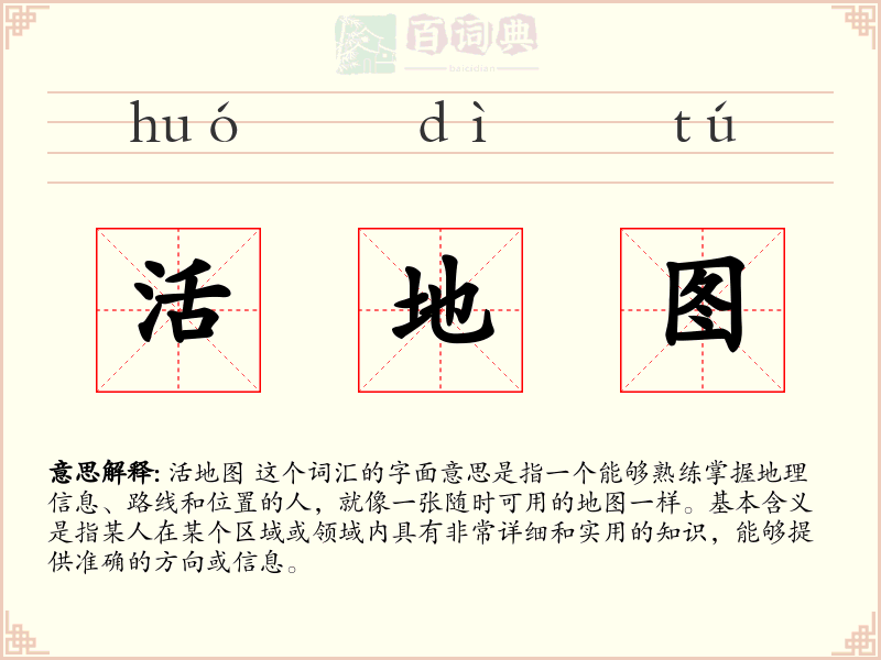 活地图
