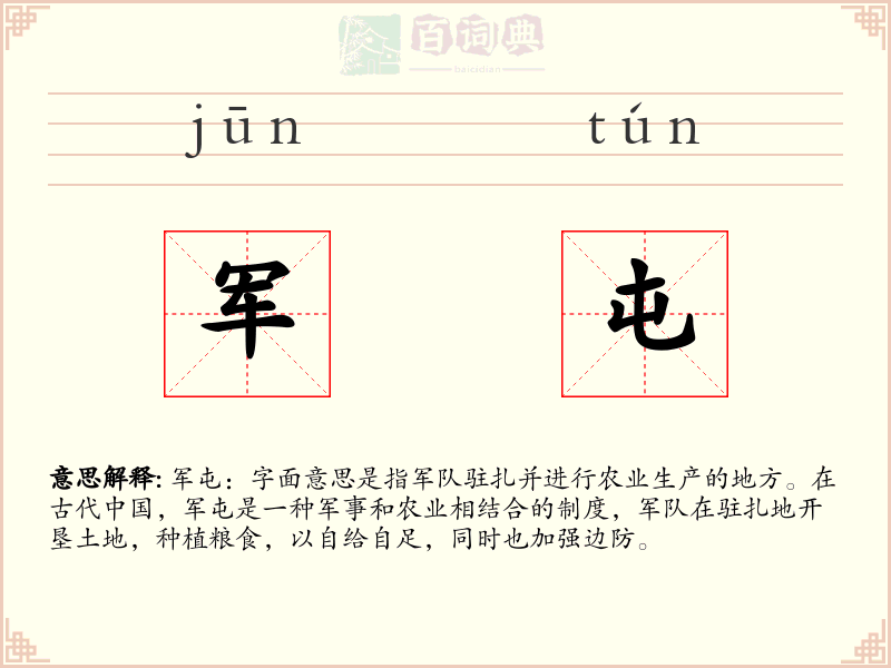 军屯