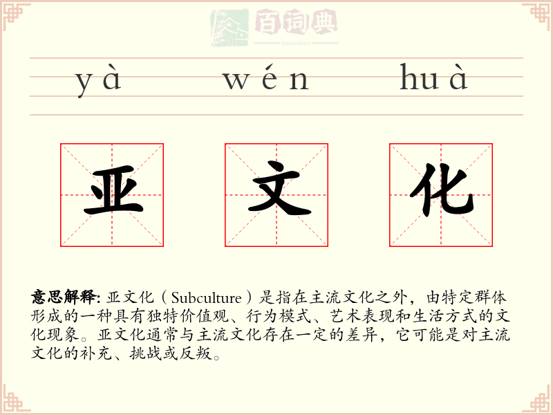 亚文化