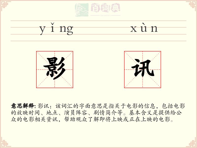 影讯