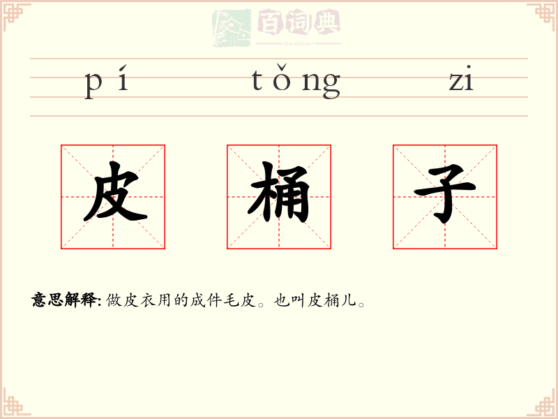 皮桶子