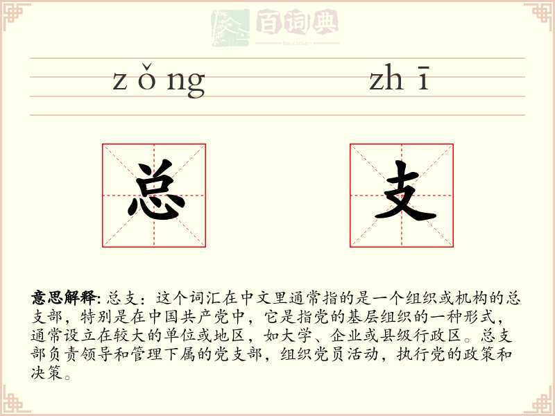 总支