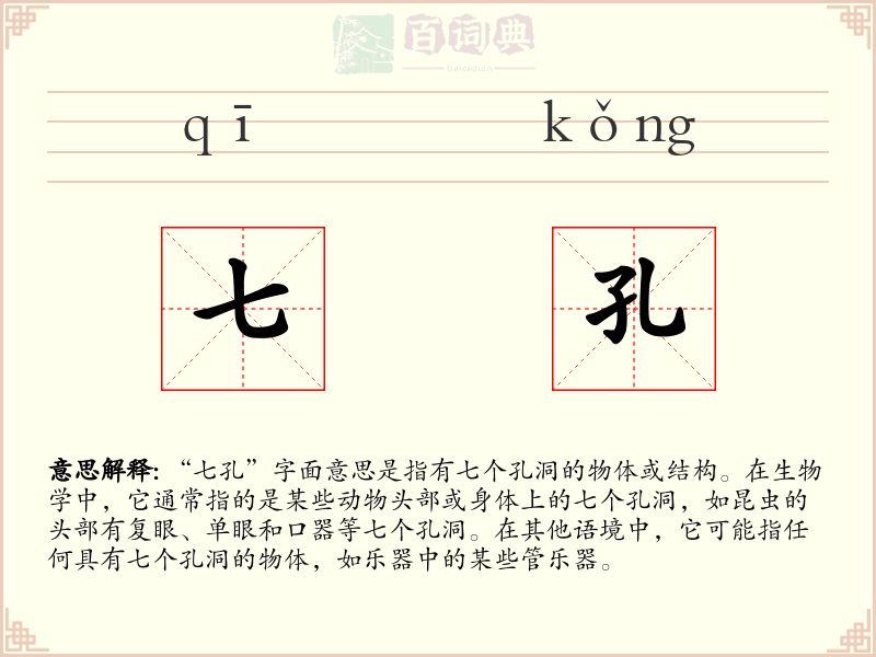 七孔