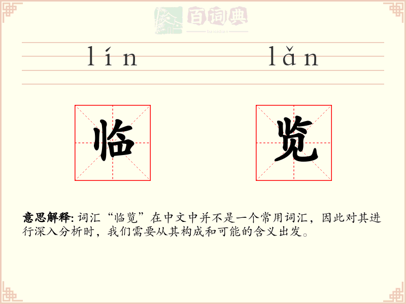临览