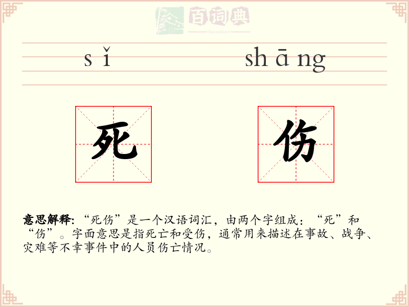 死伤