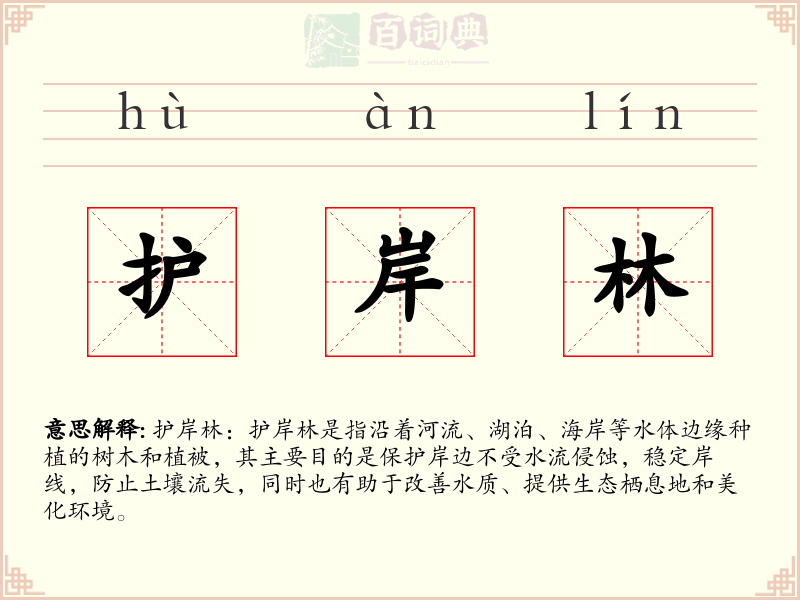 护岸林