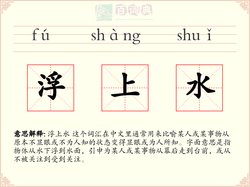 浮上水