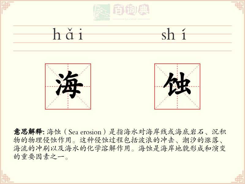 海蚀