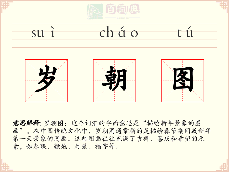 岁朝图