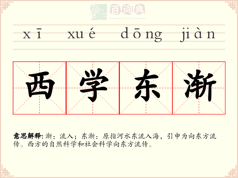 西学东渐