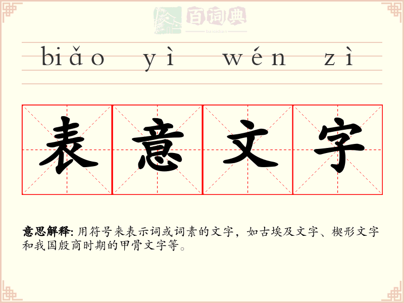 表意文字